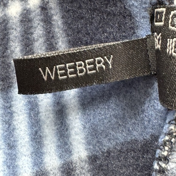 Buffalo David Bitton Medium Blue Fleece Lined 1/4 Snap Men's‎ Pullover Sweater - Picture 13 of 13